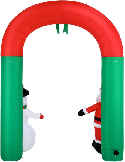 Christmas Inflatable Garden Decoration with LED Lights