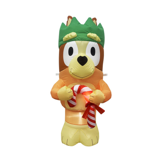 Bluey 1.07M Bingo with Candy Christmas Inflatable